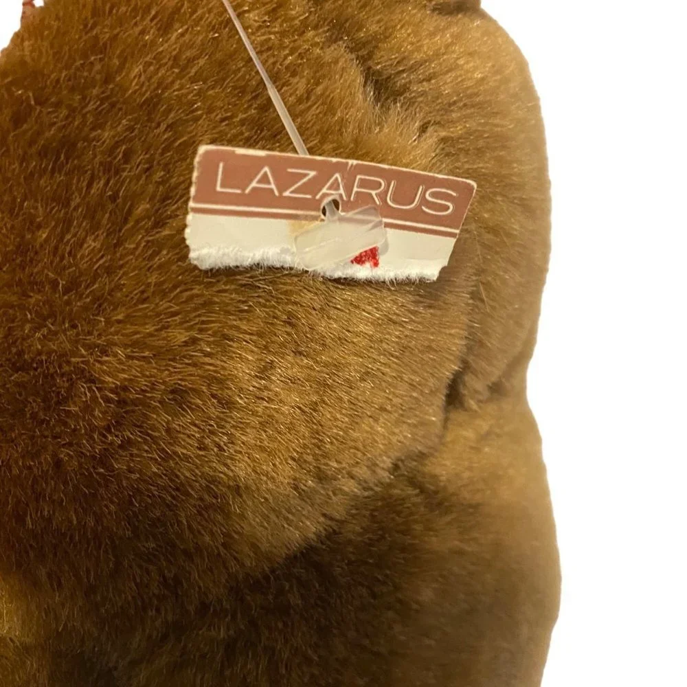 Vintage‎ Commonwealth Lazurus Brown Teddy Bear Plush Stuffed Animal 11